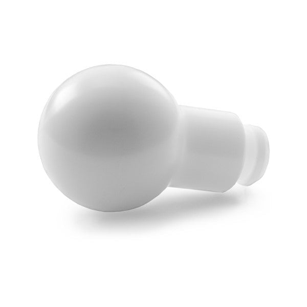 Killer B Motorsport Round Shift Knob White Brushed 5MT - Subaru 5MT Models (inc. 2002-2014 WRX)