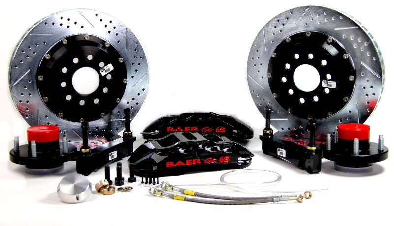Baer Brakes 65-66 Ford Mustang 15in Extreme+ Front Brake Kit-Black-