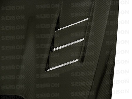 Seibon Carbon Fiber CW Style Hood - 2008-2014 Subaru WRX / STI