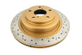 DBA 4000 Series Drilled & Slotted Rear Rotor - 2006-2007 Subaru WRX / 2005-2008 Subaru Legacy GT