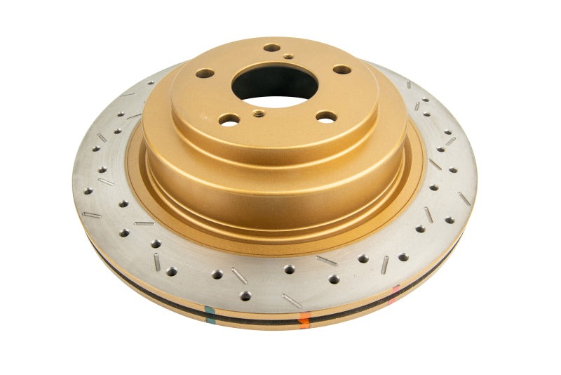 DBA 4000 Series Drilled & Slotted Rear Rotor - 2006-2007 Subaru WRX / 2005-2008 Subaru Legacy GT
