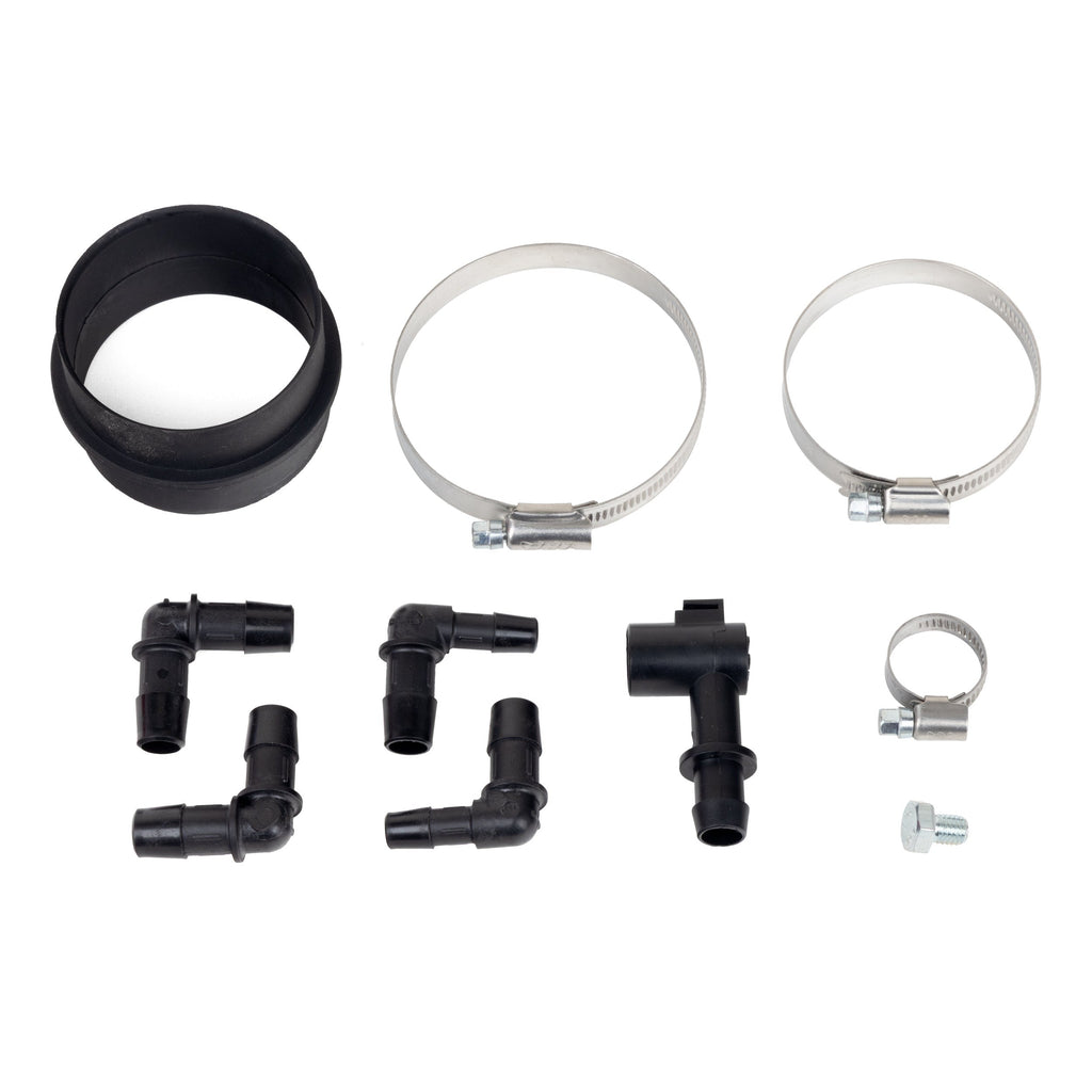 Overtake Silicone Turbo Inlet Hose (Black) - 2008-2014 Subaru WRX / 2005-2009 Legacy GT / Outback XT / 2009-2013 Forester XT