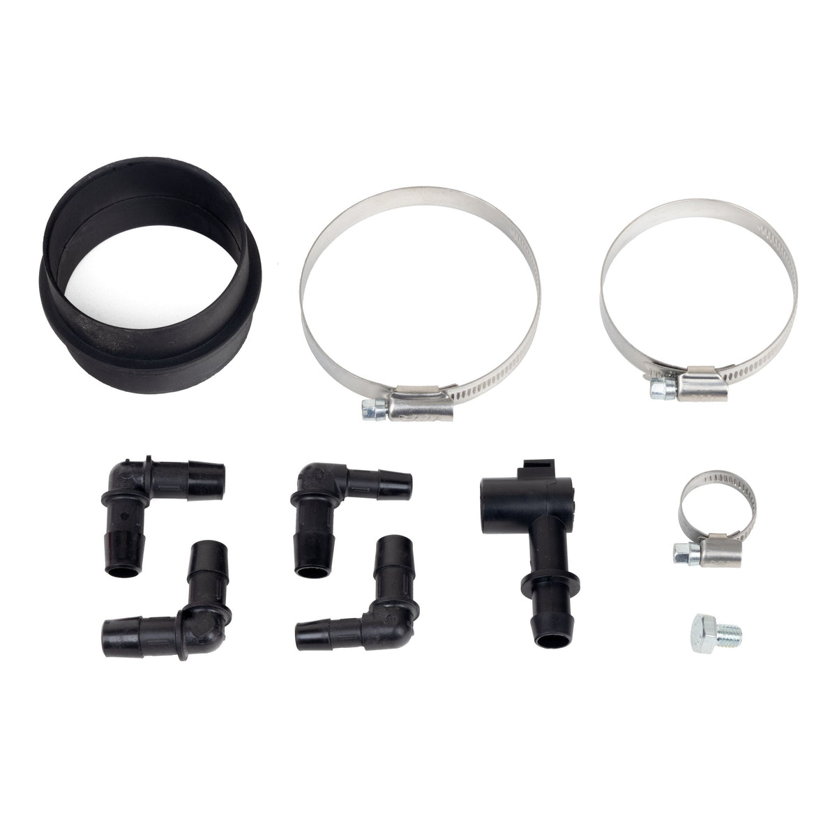 Overtake Silicone Turbo Inlet Hose (Black) - 2008-2014 Subaru WRX / 2005-2009 Legacy GT / Outback XT / 2009-2013 Forester XT