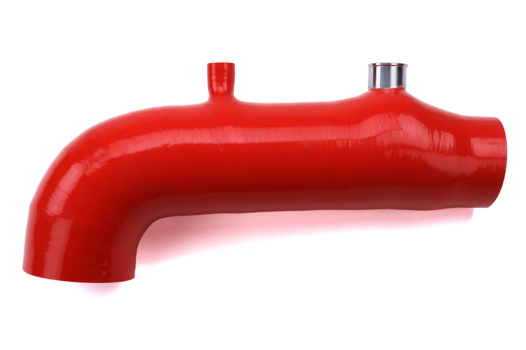 Torque Solution Turbo Inlet Hose Red - 2002-2007 Subaru WRX / 2004-2021 STI / 2005-2009 Legacy GT / Outback