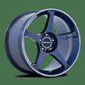 MR159 18X9.5 5X4.5 OB-BLU MCH 25MM