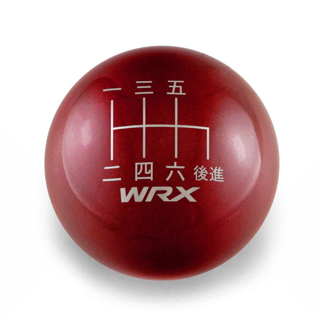 Billetworkz Weighted Shift Knob - 6 Speed WRX Japanese Engraving - Subaru WRX 2015-2025