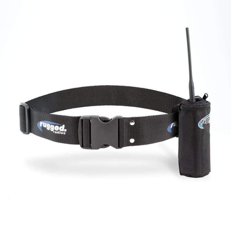 Rugged Radios Comm Belt / Bag Combo for Moto & Circle Track Racing Large - Fits Waists Up to 36