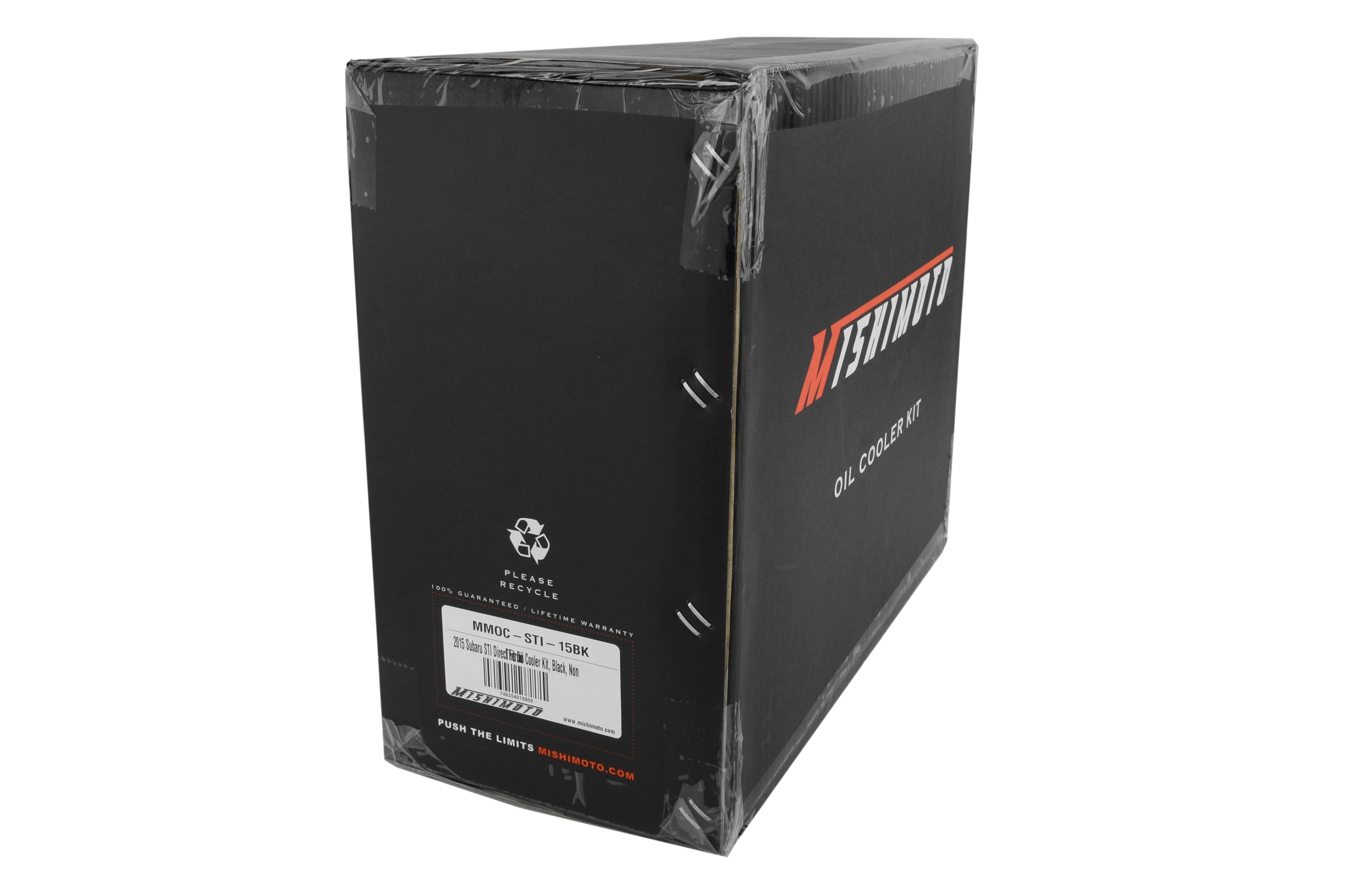Mishimoto Oil Cooler Kit Black - 2015-2021 Subaru STI