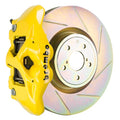 Brembo GT Systems Monobloc 4 Piston 326mm Slotted Yellow - Subaru Models (inc. 2002-2014 WRX)