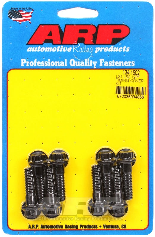 ARP 12pt Timing Cover Bolt Kit Chevy LS1 - LS2