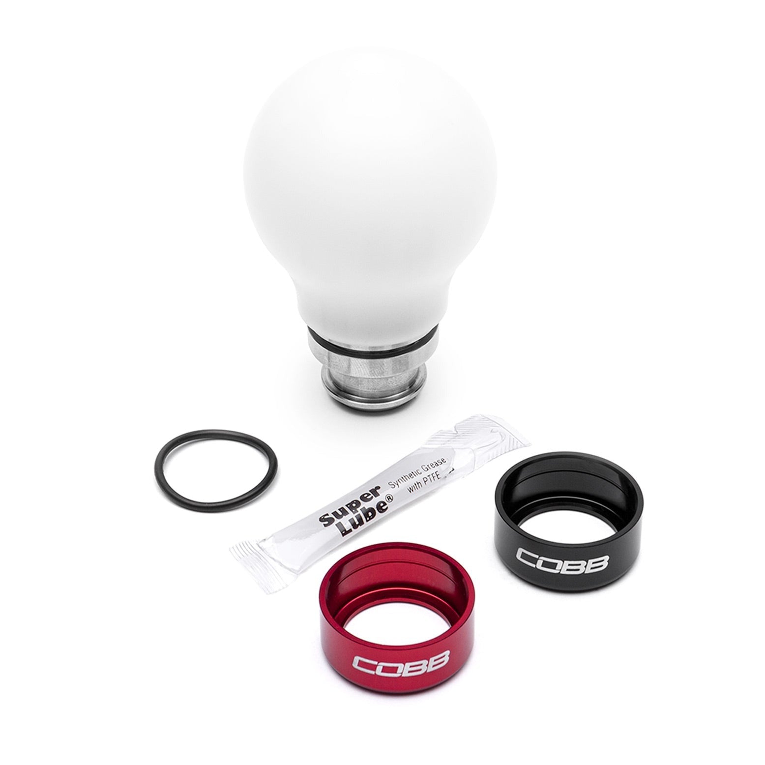 COBB Tuning 5-Speed Weighted Knobs white