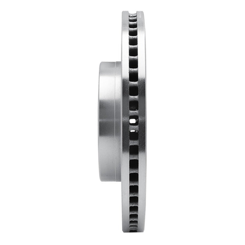R1 Concepts Drilled & Slotted Silver Front Right Brake Rotor - 2015-2019 Subaru Legacy