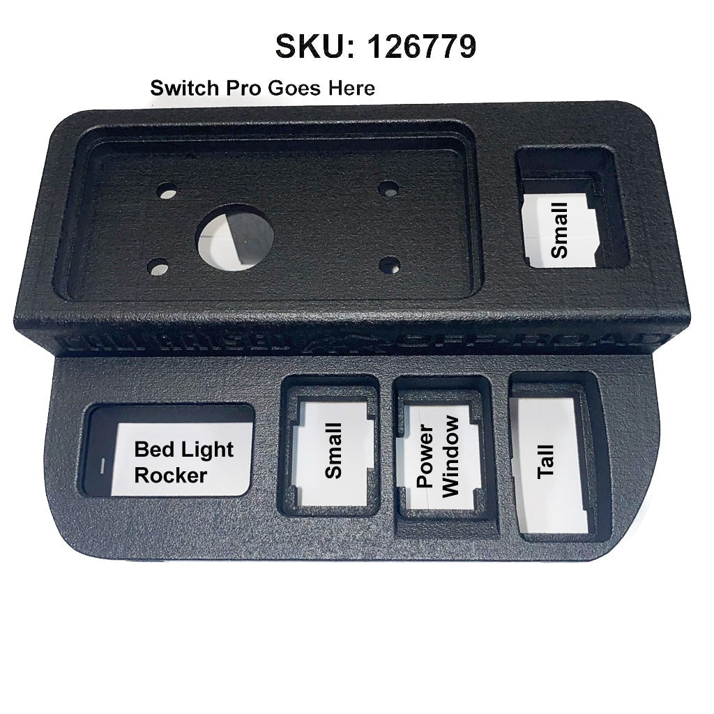 Cali Raised Off Road Toyota Tacoma Switch Pro Mounting Panel