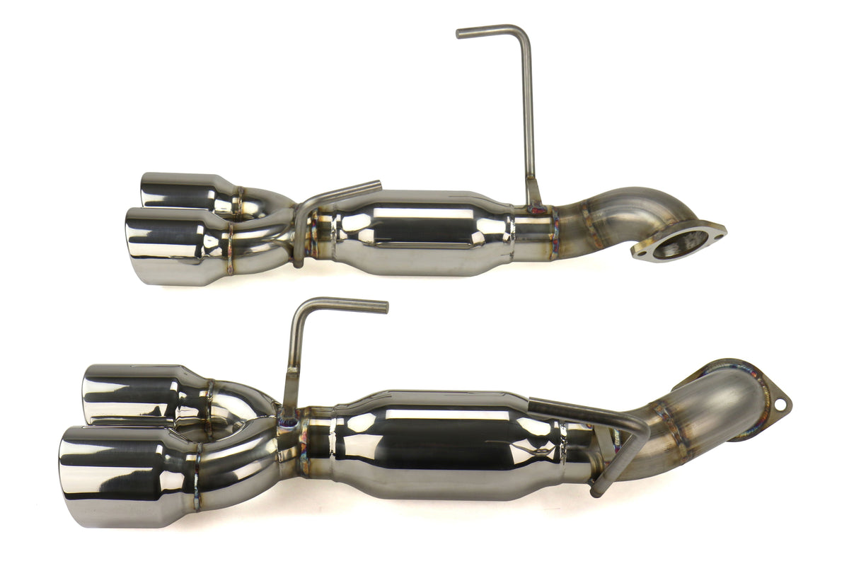 ETS Axle Back Exhaust System w/ Muffler Polished Tips - Subaru Models (inc. 2015-2021 WRX / 2015-2018 STI)