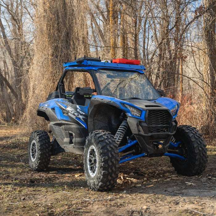 Kawasaki Teryx KRX Plastic Roof 2020-2021 Roof Rack Cutout for 40 Inch Light Bar Prinsu