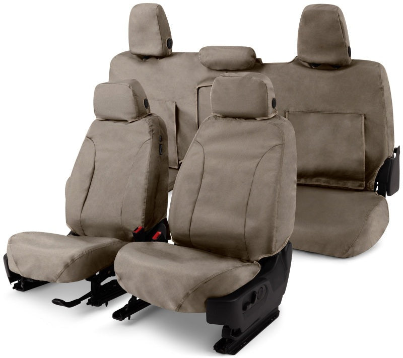 Covercraft 19-26 Mercedes-Benz Sprinter Enduro Waterproof Custom Front Row Seat Covers-Taupe