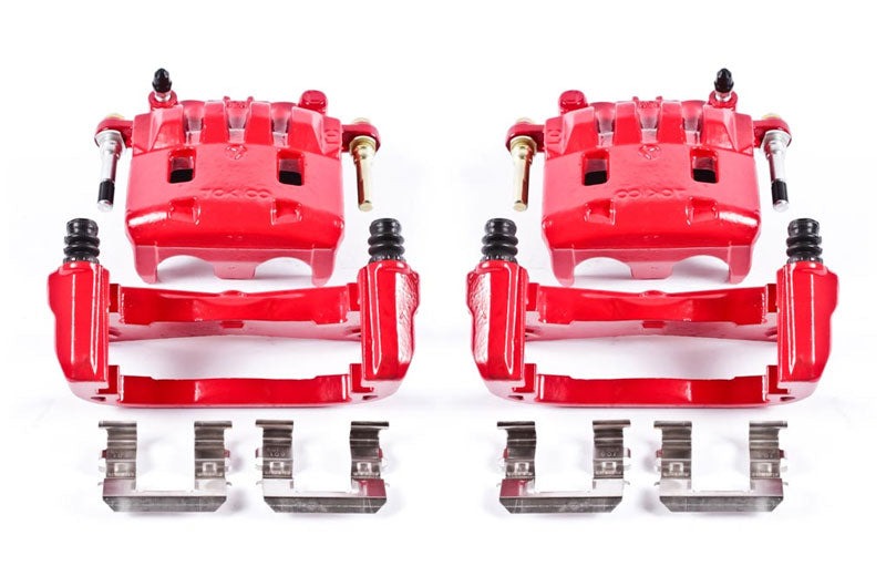 Power Stop Powder Coated Calipers (Front Pair) - 2015-2021 Subaru WRX