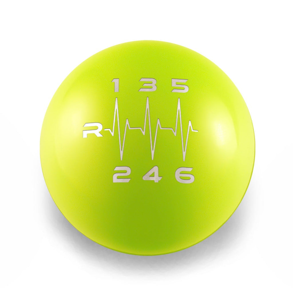 Billetworkz Weighted Shift Knob - 6 Speed Heartbeat Engraving - BRZ / GR86 2022+