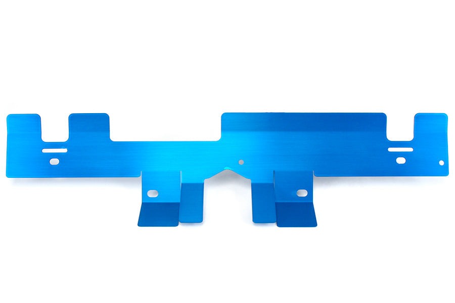 Cusco Radiator Cooling Plate - Blue - 2006-2007 Subaru STI