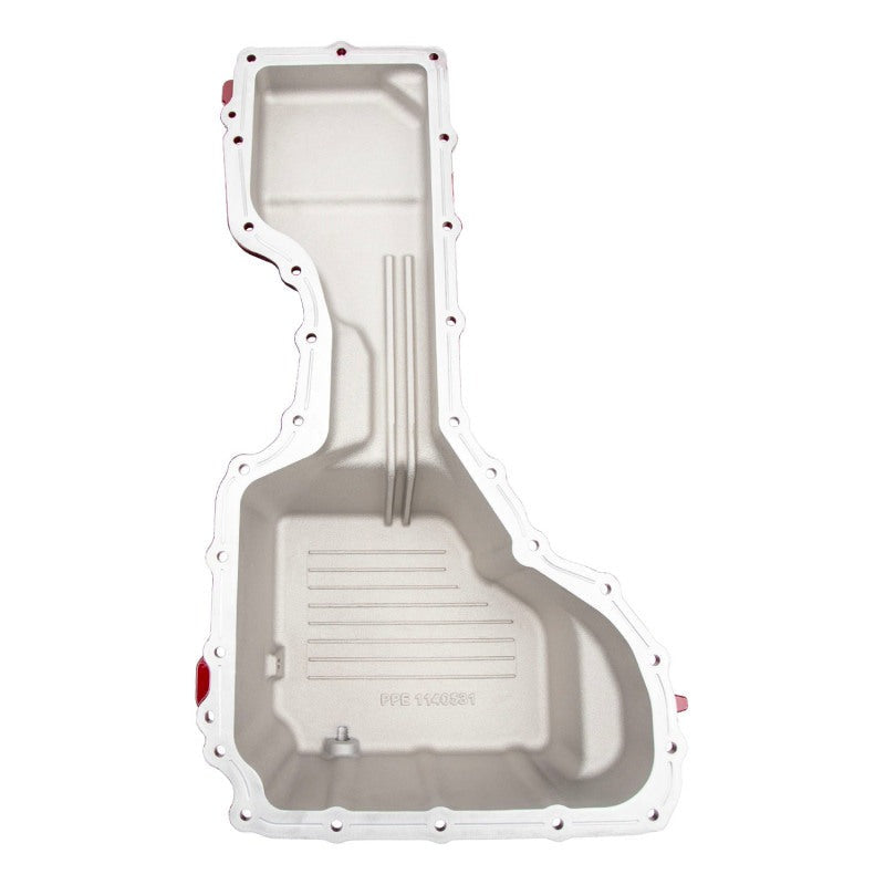 Wehrli 20-26 GM Duramax WCFab X PPE High Capacity Aluminum Oil Pan - Bengal Silver