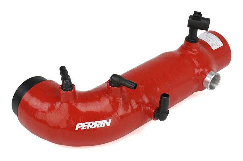 PERRIN 2.4in Turbo Inlet Hose (Red) - 2002-2014 Subaru WRX / 2004-2021 STI / 2004-2013 Forester XT / 2005-2009 Legacy GT / Outback XT