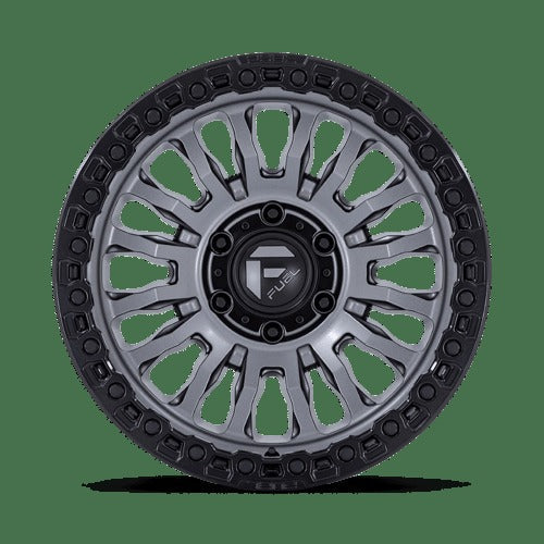 D857 18X9 6X5.5 M-GNMTL BLK -12MM