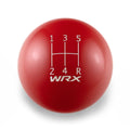 Billetworkz Weighted Shift Knob - 5 Speed WRX Standard Engraving - Subaru WRX