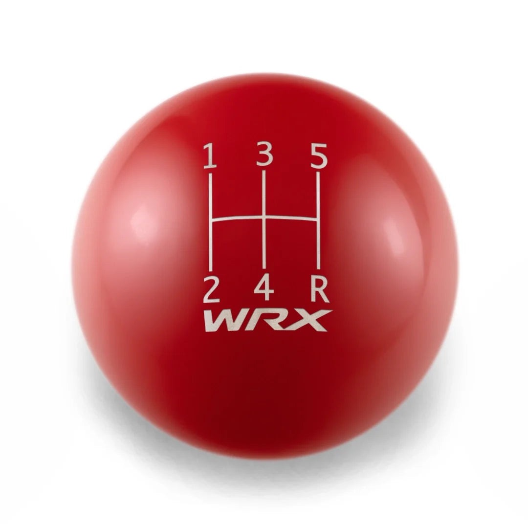 Billetworkz Weighted Shift Knob - 5 Speed WRX Standard Engraving - Subaru WRX
