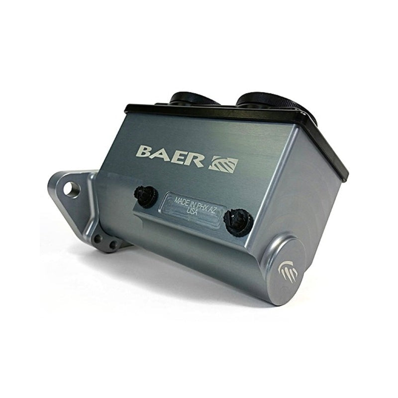 Baer Brakes GM/Ford 1in Bore Baer Brakes Remaster 2-Bolt Right Port Master Cylinder Assembly - Gray