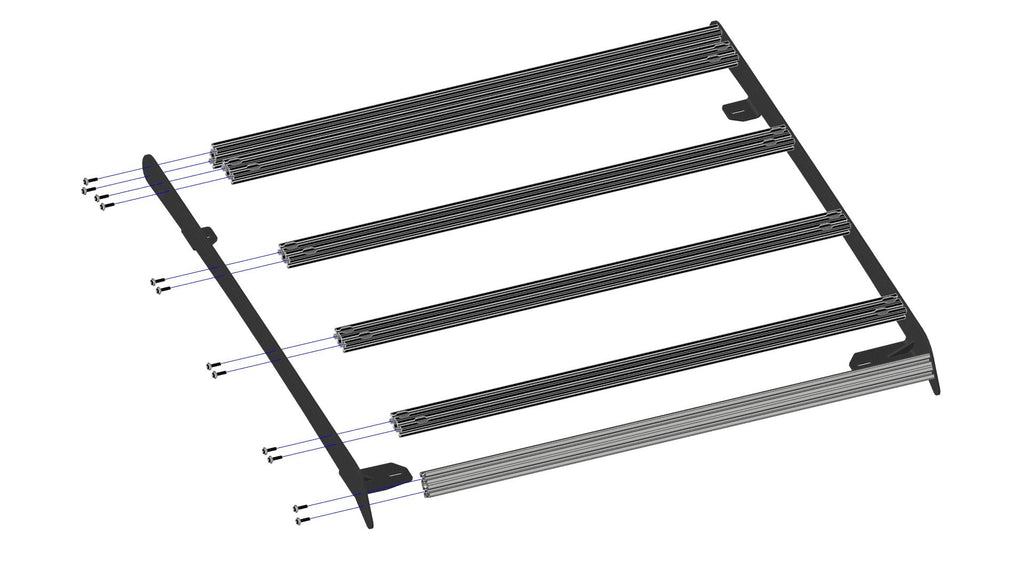 Kawasaki Teryx KRX Plastic Roof 2020-2021 Roof Rack Cutout for 40 Inch Light Bar Prinsu
