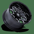 D862 22X12 5X5.0 G-BLK MILL -44MM