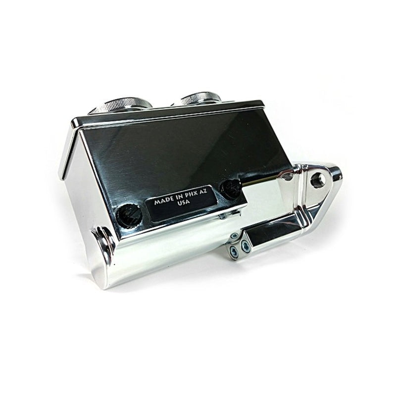 Baer Brakes GM/Ford 1in Bore Remaster 2-Bolt Left Port Master Cylinder Assembly - Polished