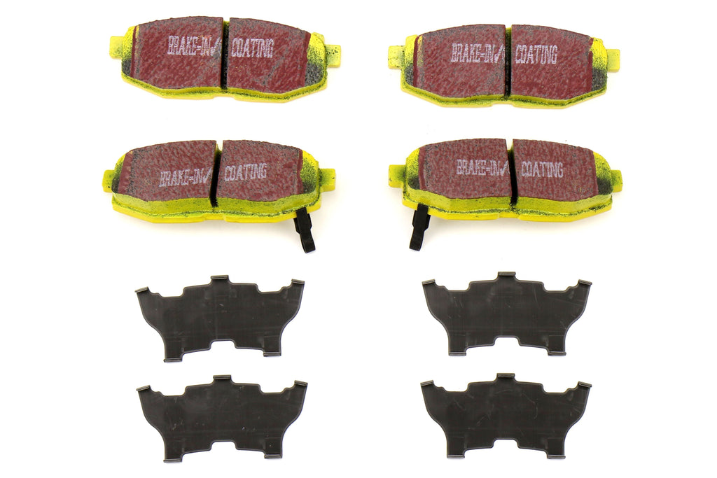 EBC Brakes Yellowstuff Street And Track Rear Brake Pads - 2022-2026 Subaru WRX (Manual Parking Brake) / 2013-2016 Scion FR-S / 2013+ Subaru BRZ / 2017-2020 Toyota GT86)
