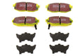 EBC Brakes Yellowstuff Street And Track Rear Brake Pads - 2022-2026 Subaru WRX (Manual Parking Brake) / 2013-2016 Scion FR-S / 2013+ Subaru BRZ / 2017-2020 Toyota GT86)