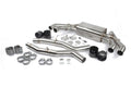 Dinan Free Flow Axle-Back Exhaust for 2020-24 X3 M, 2020-25 X4 M - D660-0086-BLK