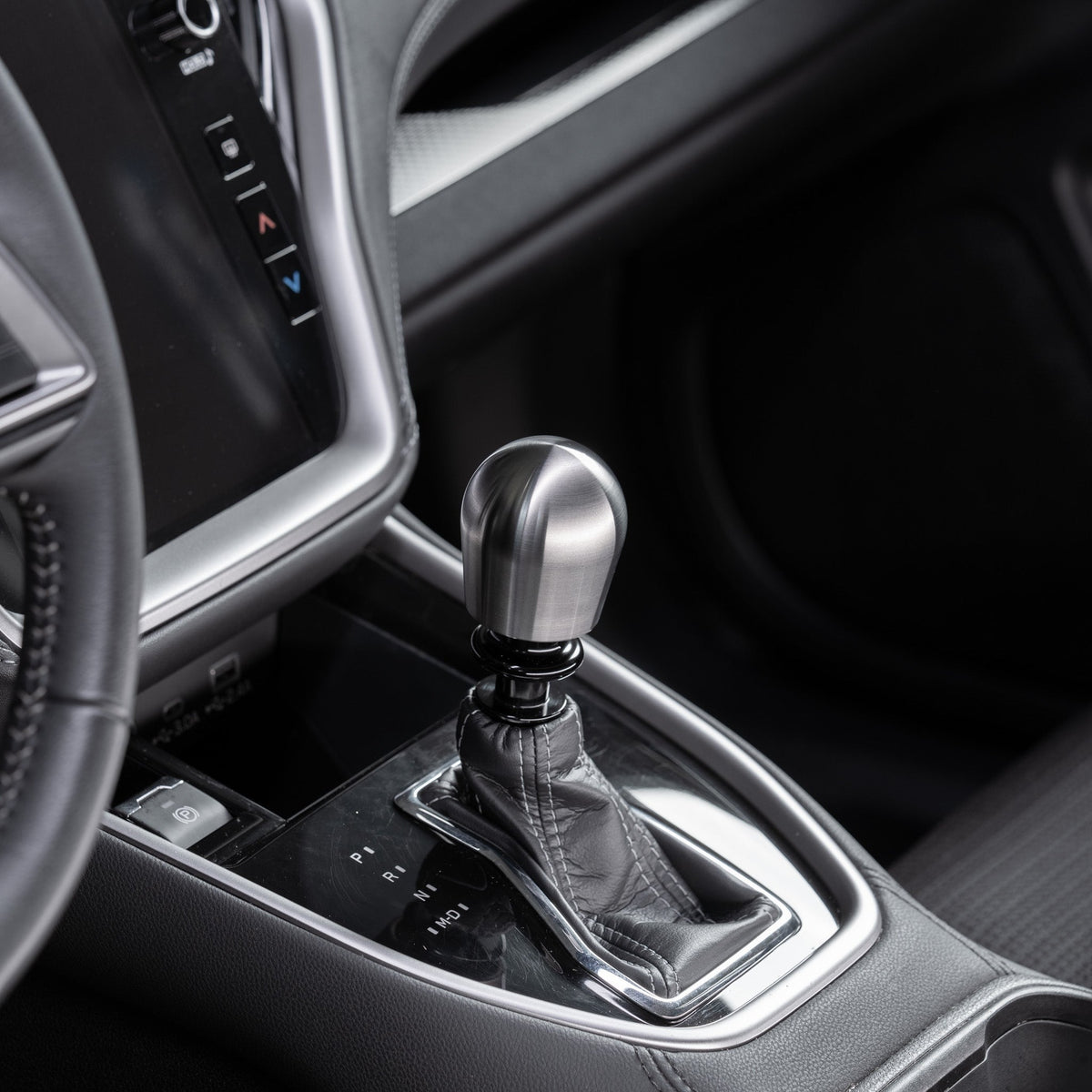 Billetworkz Titanium Brushed Automatic Shifter - Subaru CVT: WRX (2022+), Crosstrek (2024+), Forester (2025+), Impreza (2024+), Legacy/Outback (2015+)