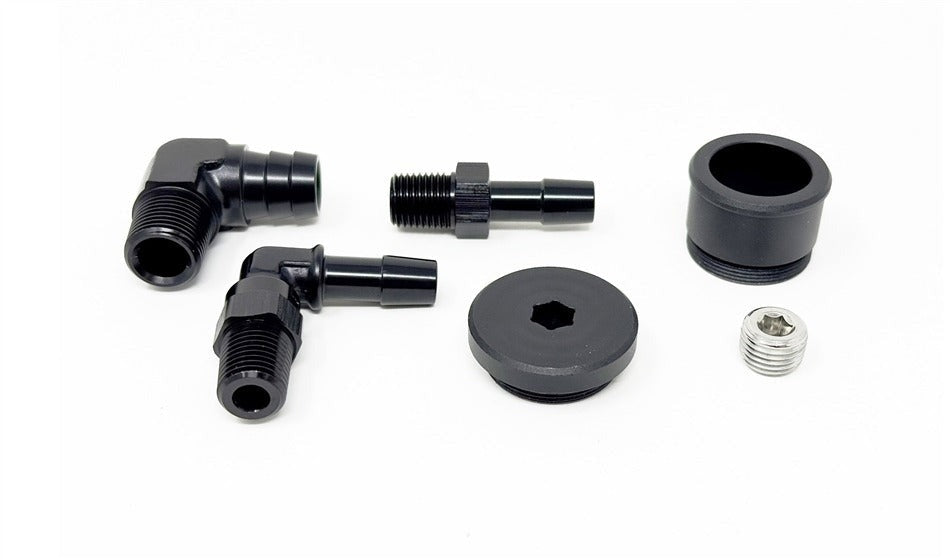 Torque Solution Cast Aluminum HD Hard Turbo Inlet (84mm / 3.3" FP Turbo Inlet) - 2002-2007 Subaru WRX / 2004-2021 STI