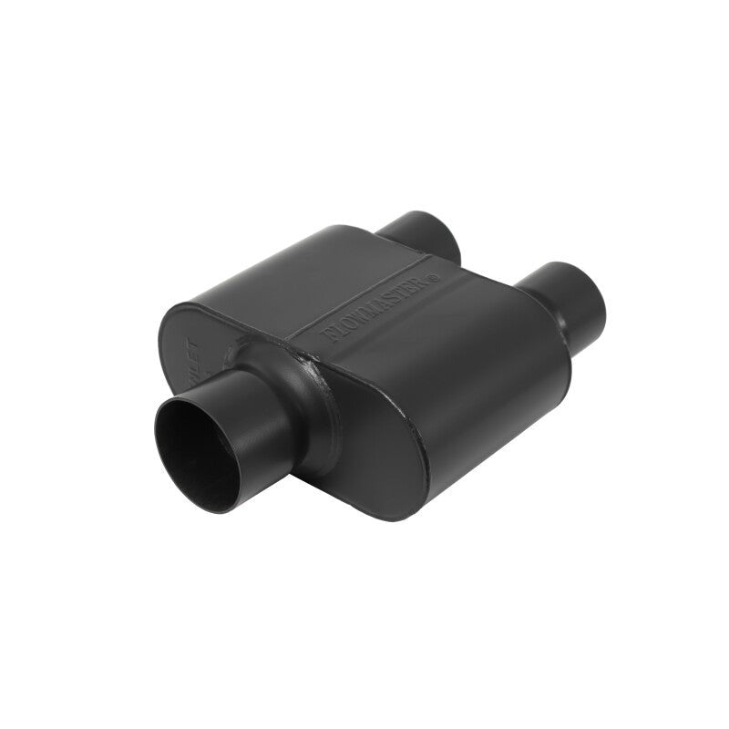 Flowmaster Super 10 Series 3-Inch Center Inlet / Dual 2.5-Inch Outlets Muffler - 8430152
