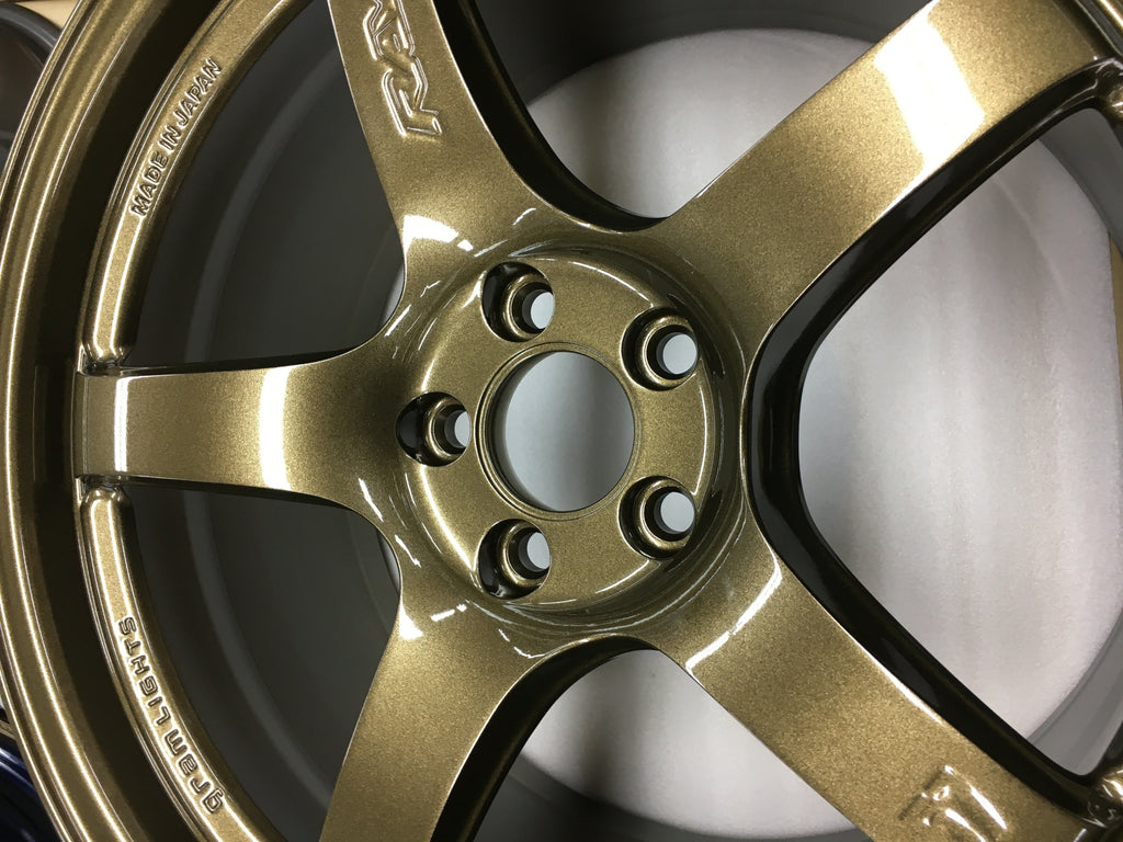 Rays Gram Lights 57CR Almite Gold 18x9.5 +38mm 5x114.3 (Single Wheel) - 2015-2024 Subaru WRX / 2015-2021 STI / 2019-2024 Forester