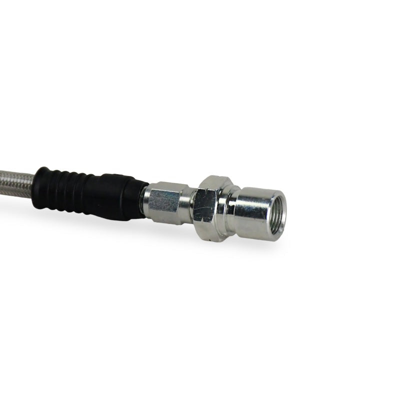 Baer Brakes 21.5in Long Braided Hose Set w/ 3AN Female Straight x 10mm 20 Degree Banjo Ends