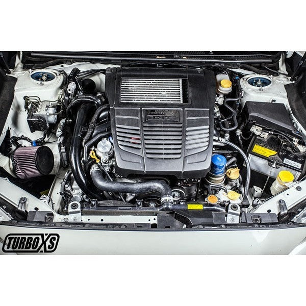 TurboXS Billet Aluminum Vacuum Pump Cover Silver - 2015-2021 Subaru WRX