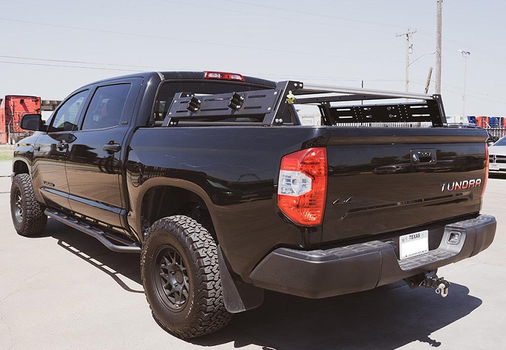 14-21 Toyota Tundra Long Bed Cali Raised LED Overland Bed Rack