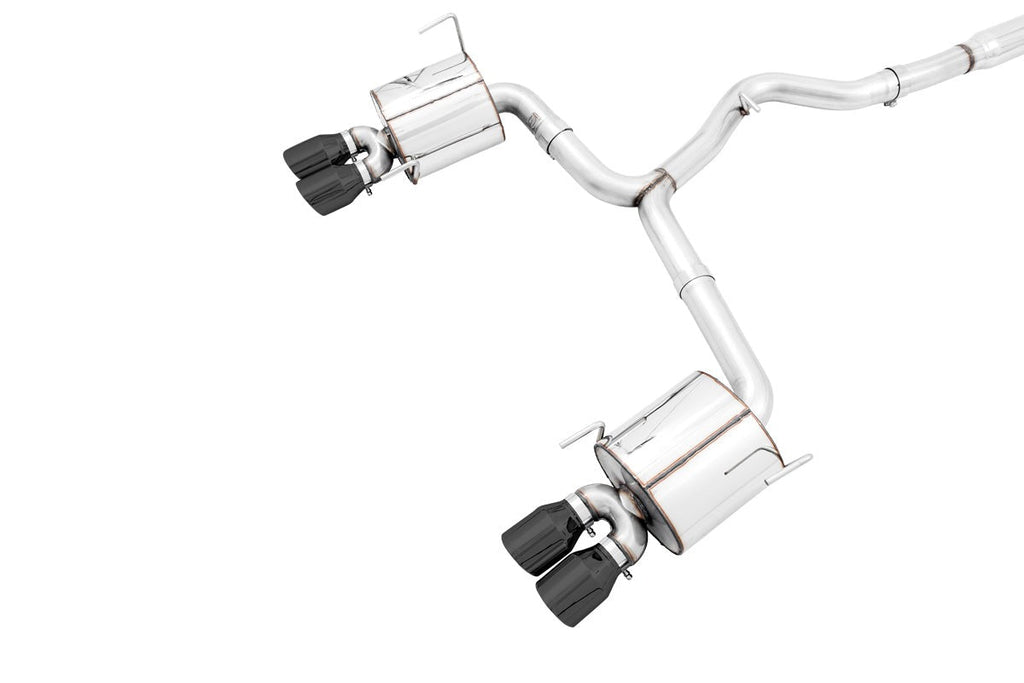 AWE Touring Edition Cat-Back Exhaust (Diamond Black Tips) - 2011-2021 Subaru WRX / STI