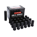 Raceline 14x1.50mm Spline Black Lug Nuts (24 Pack)