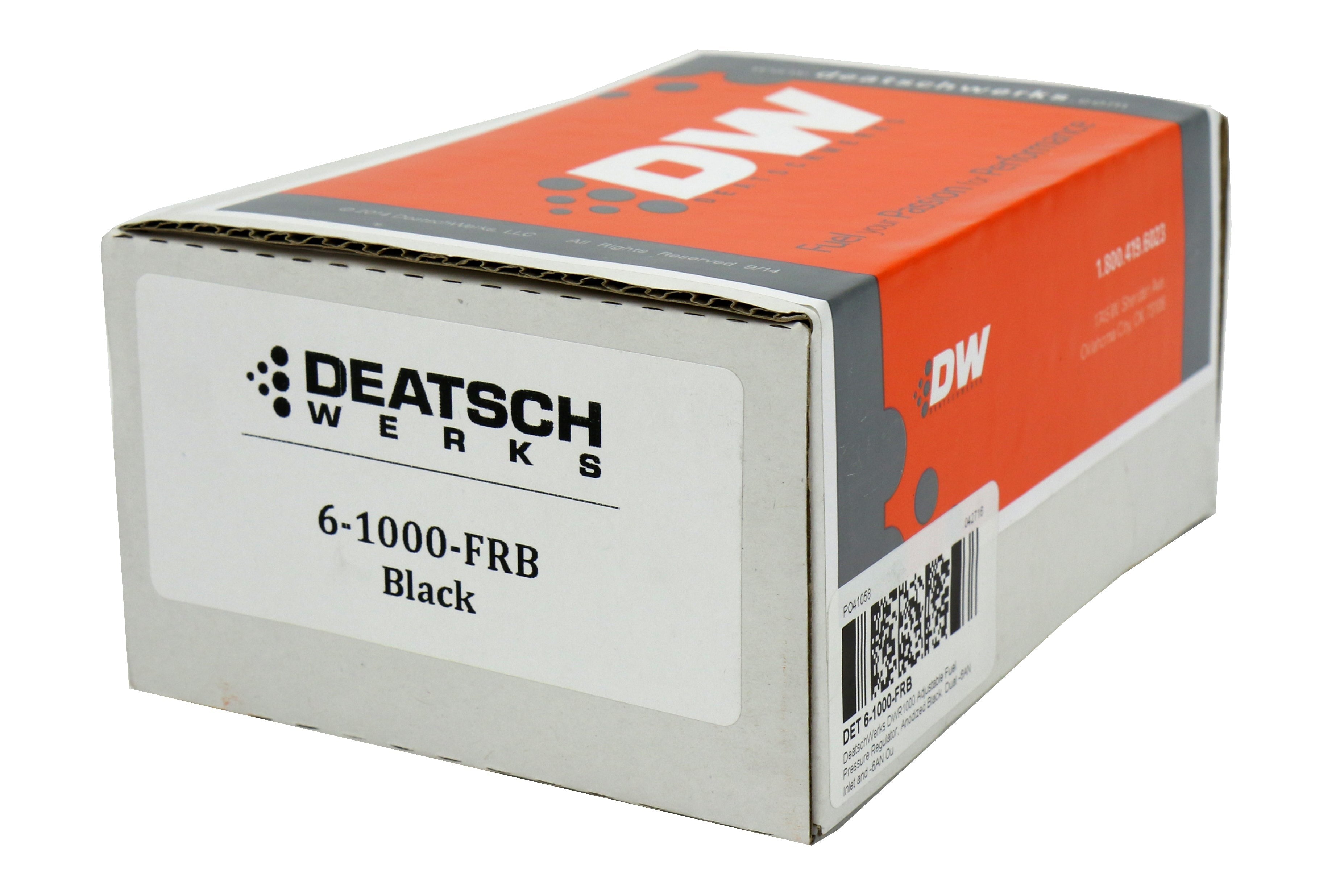 DeatschWerks DWR1000 Adjustable Fuel Pressure Regulator - Universal
