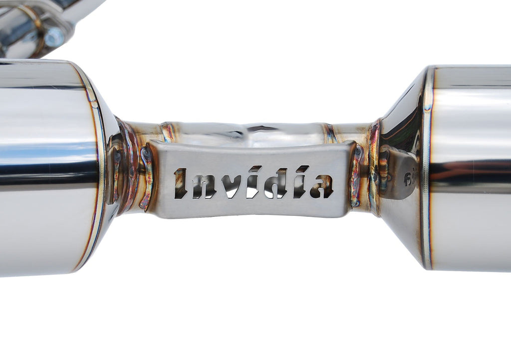 Invidia N2 Cat Back Exhaust - Stainless Steel Tips - 2013-2024 Scion FR-S / Subaru BRZ / Toyota 86