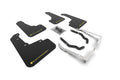Rally Armor Black UR Mud Flap - Yellow Pearl Logo - 2018-2023 Subaru Crosstrek