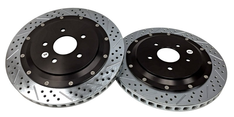 Baer Brakes 04-09 Cadillac XLR Eradispeed+ Rear SDZ 2-Piece Performance Brake Rotors