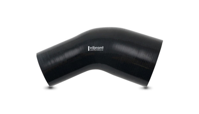 Vibrant Performance 45 Degree Transition Elbow, Hose ID - 3.50in x 2.50in, Silicone Intake/Boost/Cooling Plumbing - Part 19764