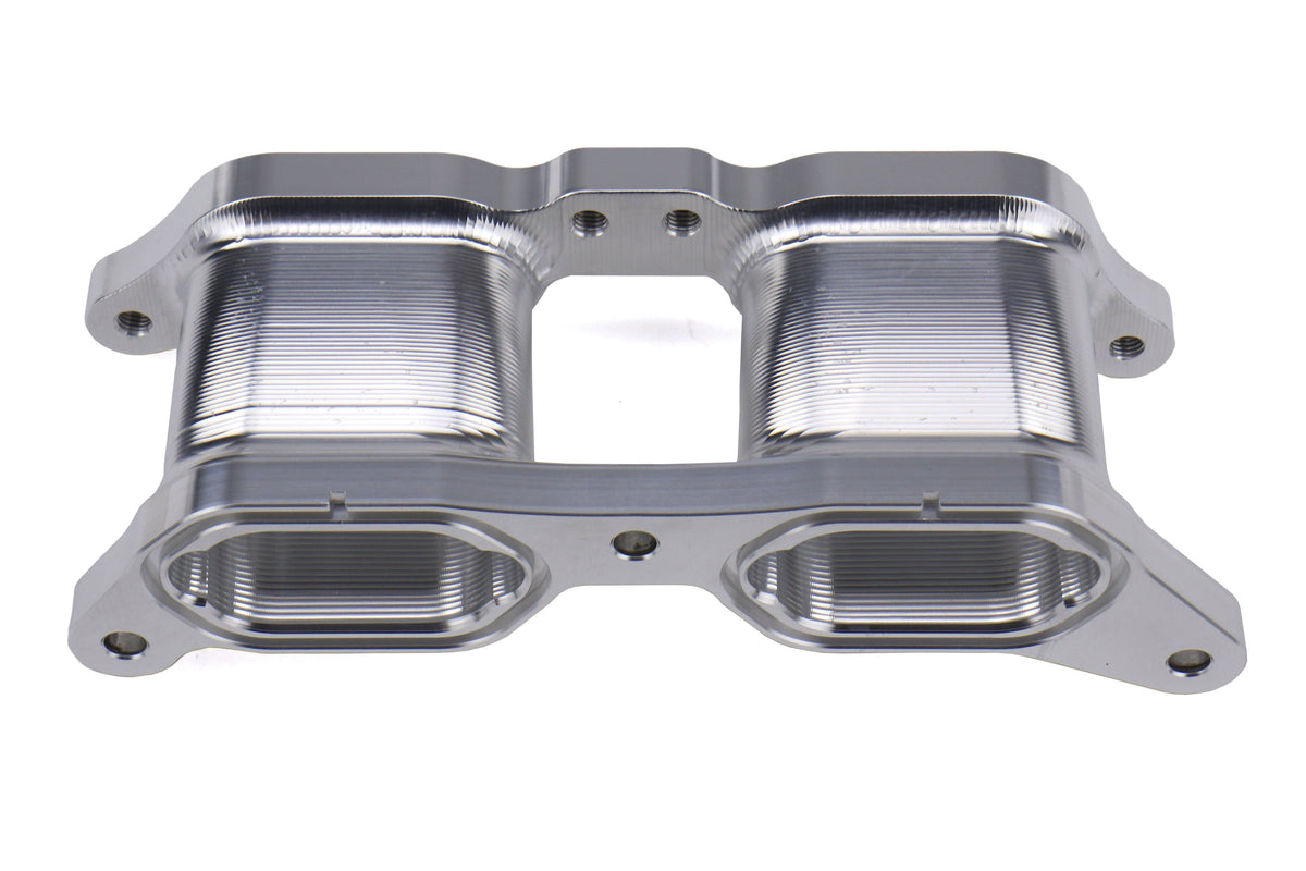 IAG Lower Intake Plenum Silver - 2015-2021 Subaru WRX